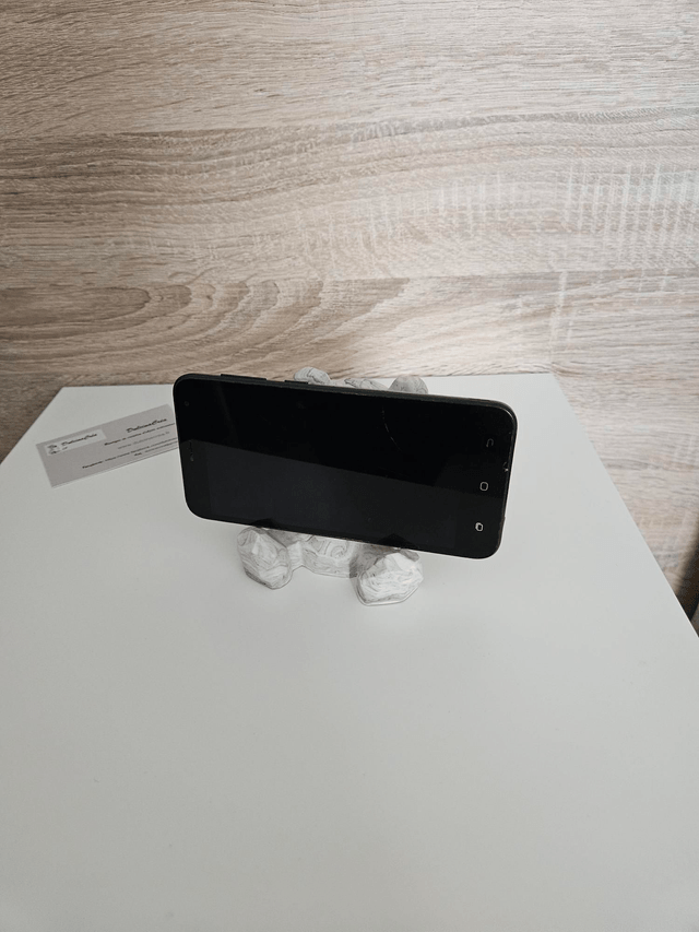 Support téléphone ours gris