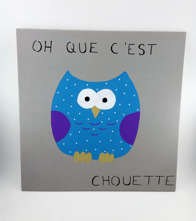 Tableau hibou
