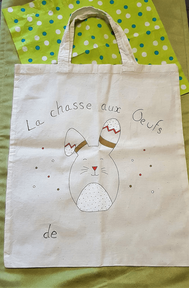 Sac chasse  aux oeufs