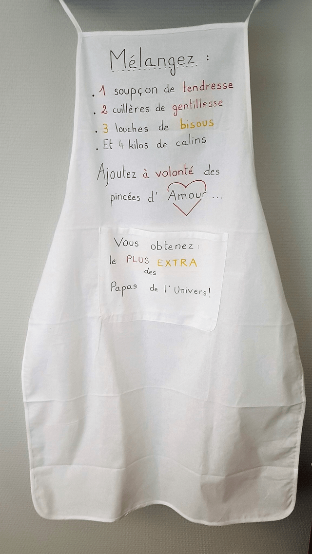 Tablier papa