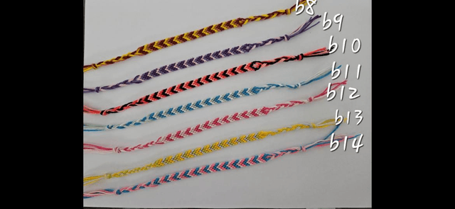 Bracelet  bronze/jaune/écru 