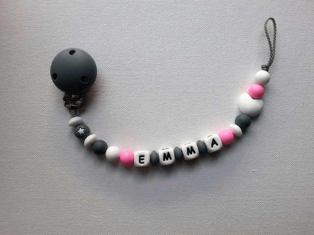 Attache Tétine silicone