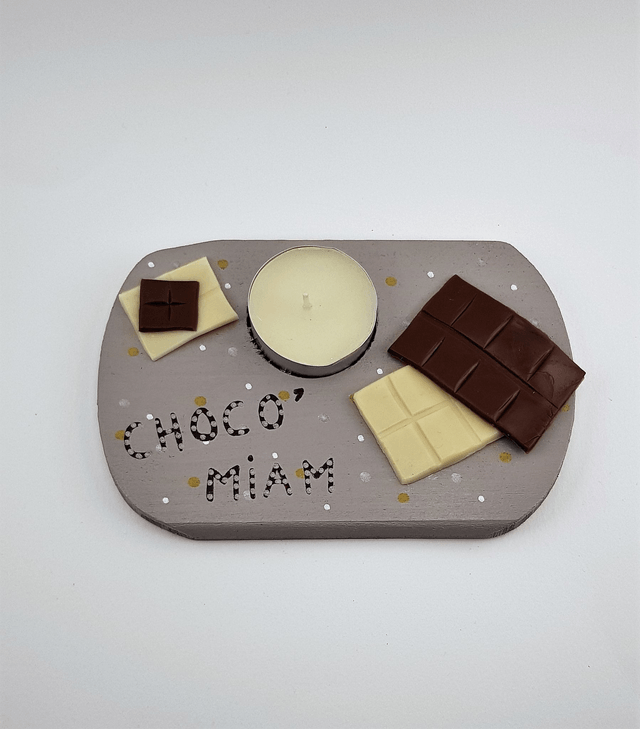 Bougeoir choco