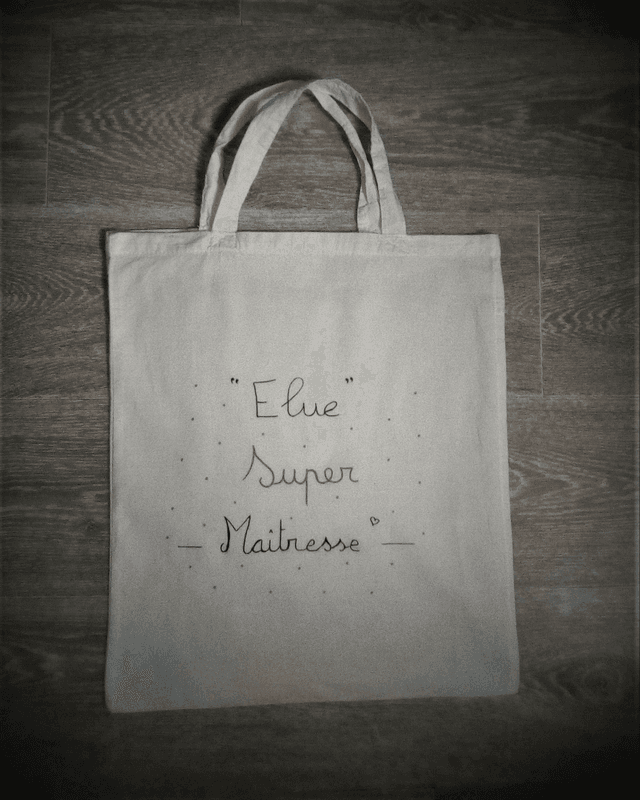 Sac &quot;élue super maîtresse